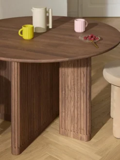 Ronde eettafel Jolka van eikenhout, Ø 120 cm^Westwing Collection Sale