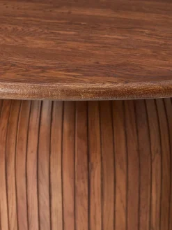 Ronde eettafel Nelly met groefstructuur, in verschillende formaten^Westwing Collection Online