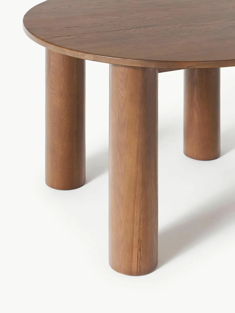 Ronde eettafel Ohana van eikenhout, Ø 120 cm^Westwing Collection Online