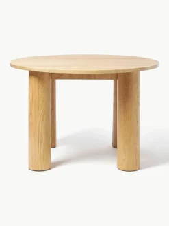 Ronde eettafel Ohana van eikenhout, Ø 120 cm^Westwing Collection Discount