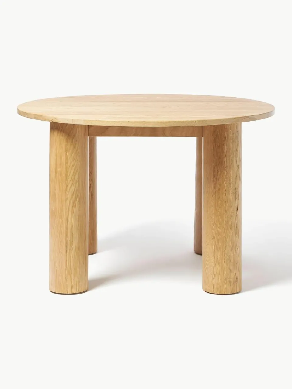 Ronde eettafel Ohana van eikenhout, Ø 120 cm^Westwing Collection Discount