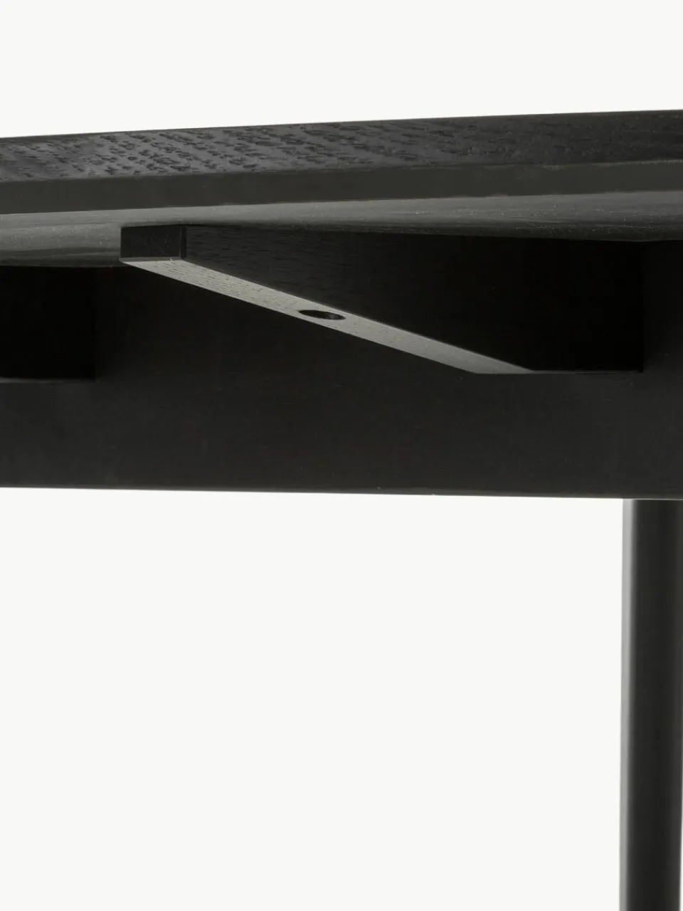 Ronde eettafel Yumi van rubberhout, Ø 115 cm^Rowico New