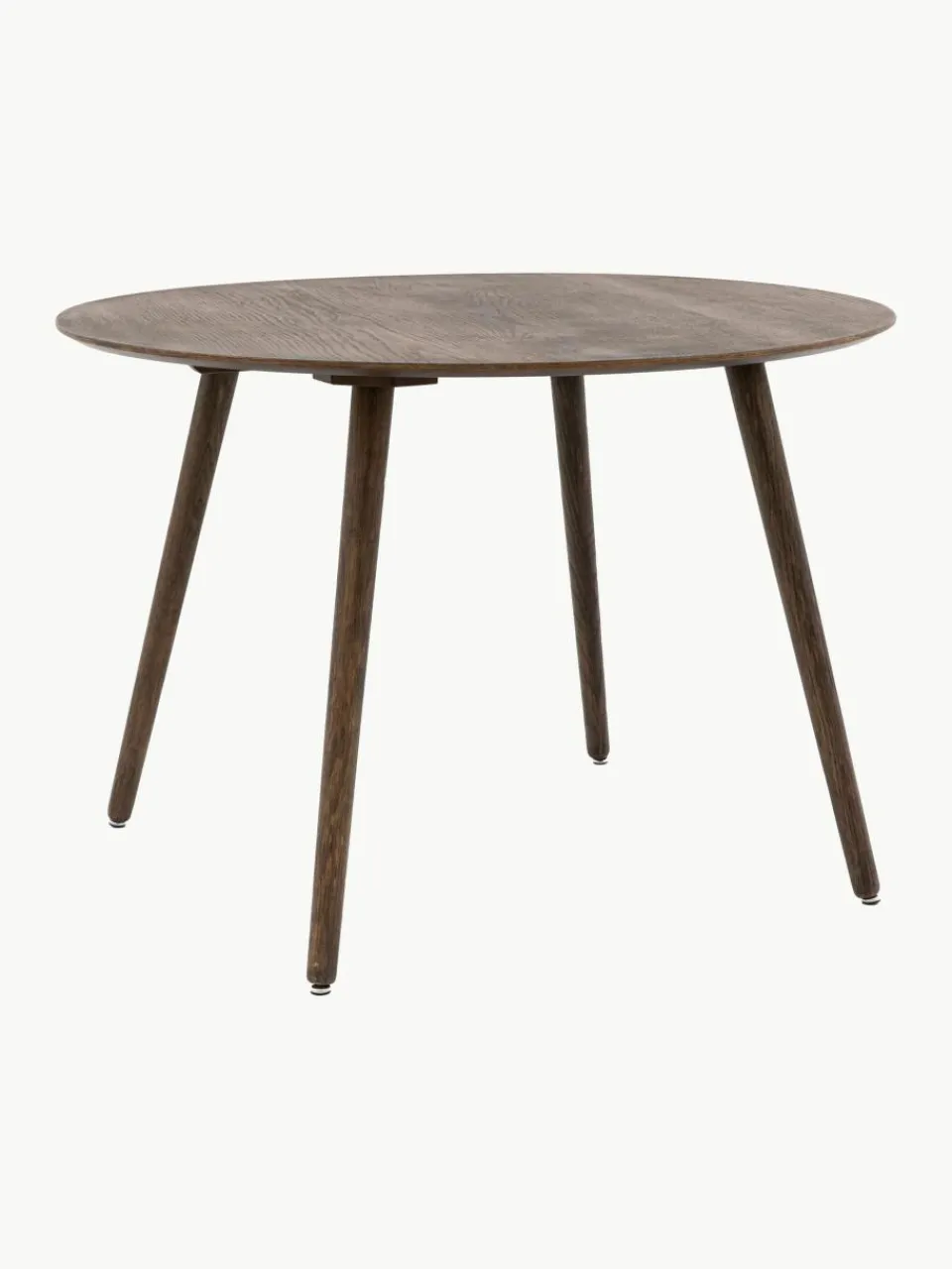Ronde eikenhouten eettafel Hatfield, Ø 110 cm^Westwing New