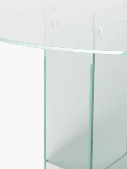 Ronde glazen eettafel Anouk, Ø 120 cm^Westwing Collection Fashion
