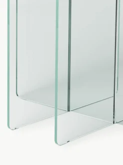 Ronde glazen eettafel Anouk, Ø 120 cm^Westwing Collection Fashion