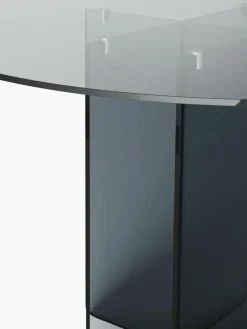 Ronde glazen eettafel Anouk, Ø 120 cm^Westwing Collection Fashion