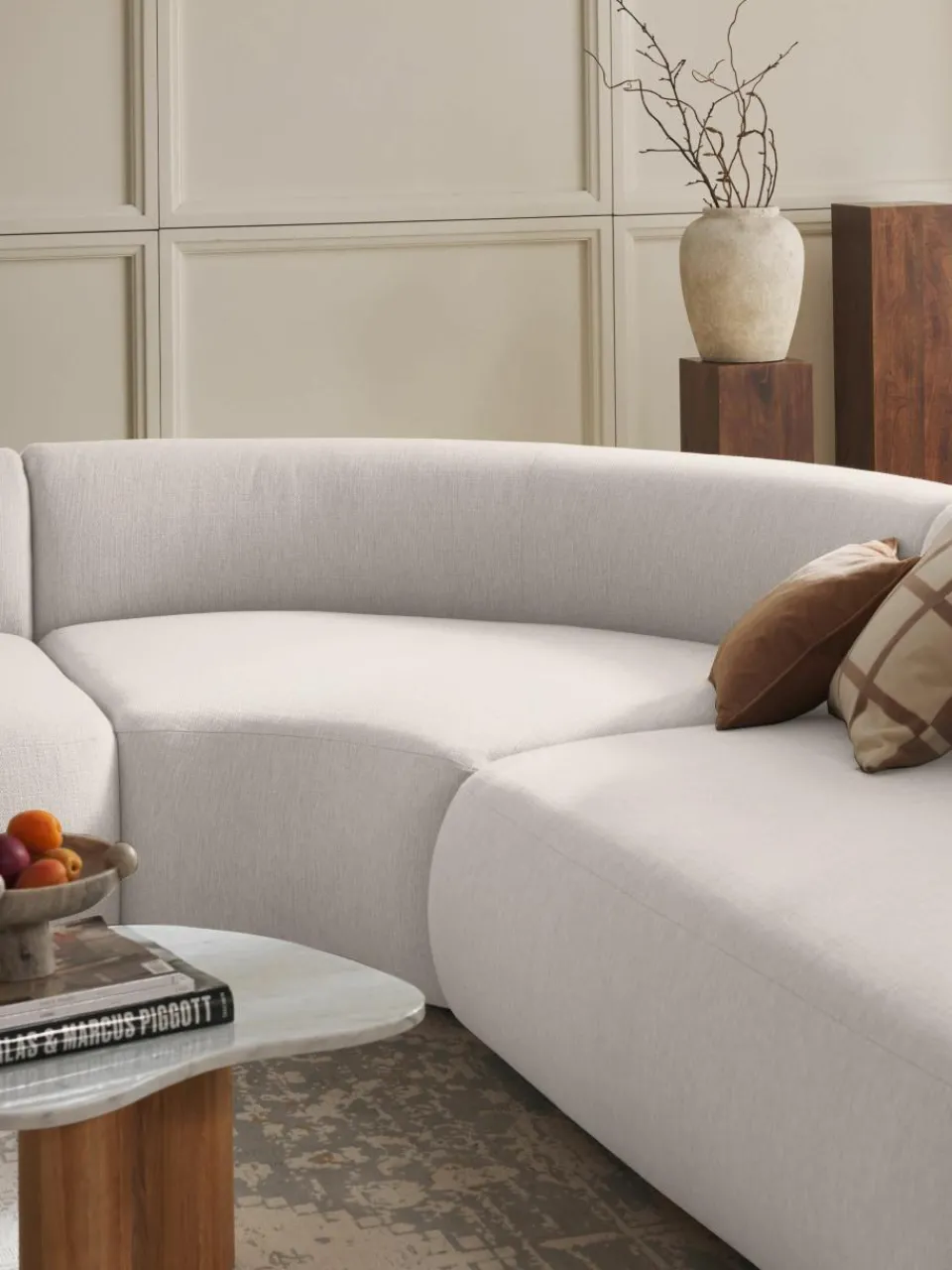 Ronde hoekmodule Sofia^Westwing Collection Outlet