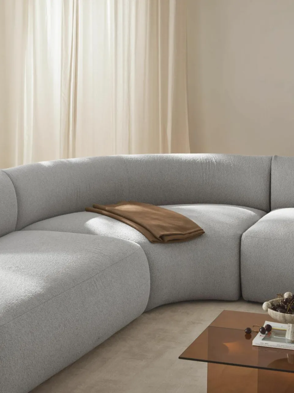 Ronde hoekmodule Sofia^Westwing Collection Hot