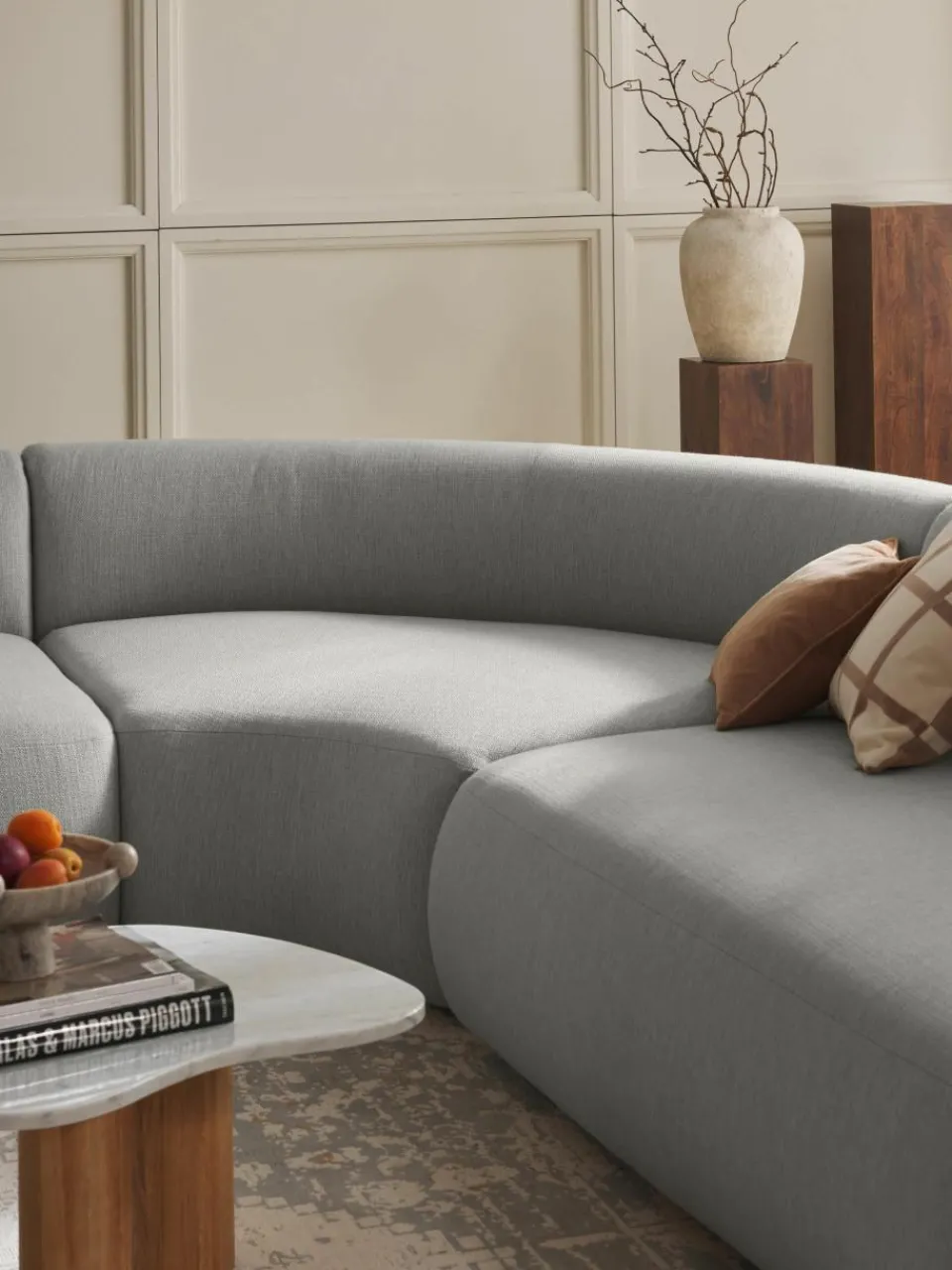 Ronde hoekmodule Sofia^Westwing Collection Hot