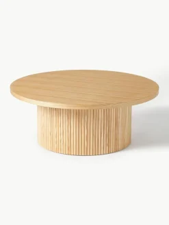 Ronde houten salontafel Nele^Westwing Collection New