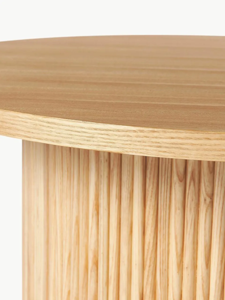 Ronde houten salontafel Nele^Westwing Collection New