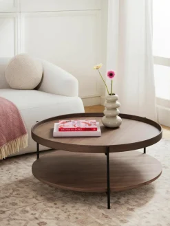 Ronde houten salontafel Renee^Westwing Collection Online
