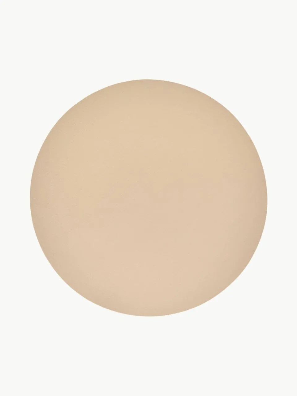 Ronde kunstleren placemats Pik, 2 stuks^ASA Selection Online