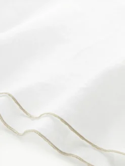 Ronde linnen tafelkleed Kennedy met bies^Westwing Collection Online