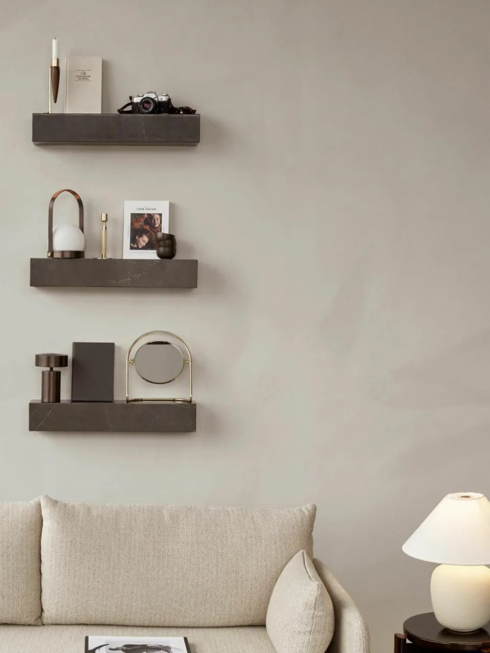 Ronde make-up spiegel Nimbus^Audo Copenhagen New