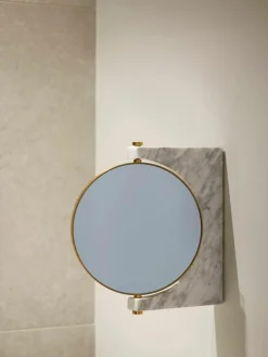 Ronde -make-up wandspiegel Pepe van marmer^Audo Copenhagen Outlet