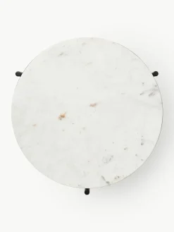 Ronde marmeren bijzettafel Ella^Westwing Collection New