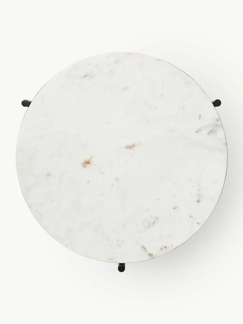 Ronde marmeren bijzettafel Ella^Westwing Collection New