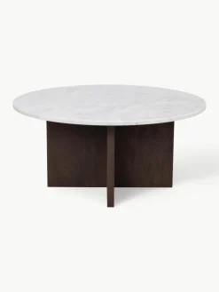 Ronde marmeren salontafel Brooksville^Rowico Clearance