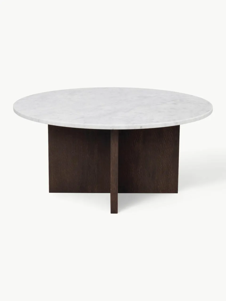 Ronde marmeren salontafel Brooksville^Rowico Clearance