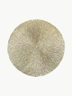 Ronde placemats Linda, 6 stuks^Villa D'Este Home Tivoli Hot