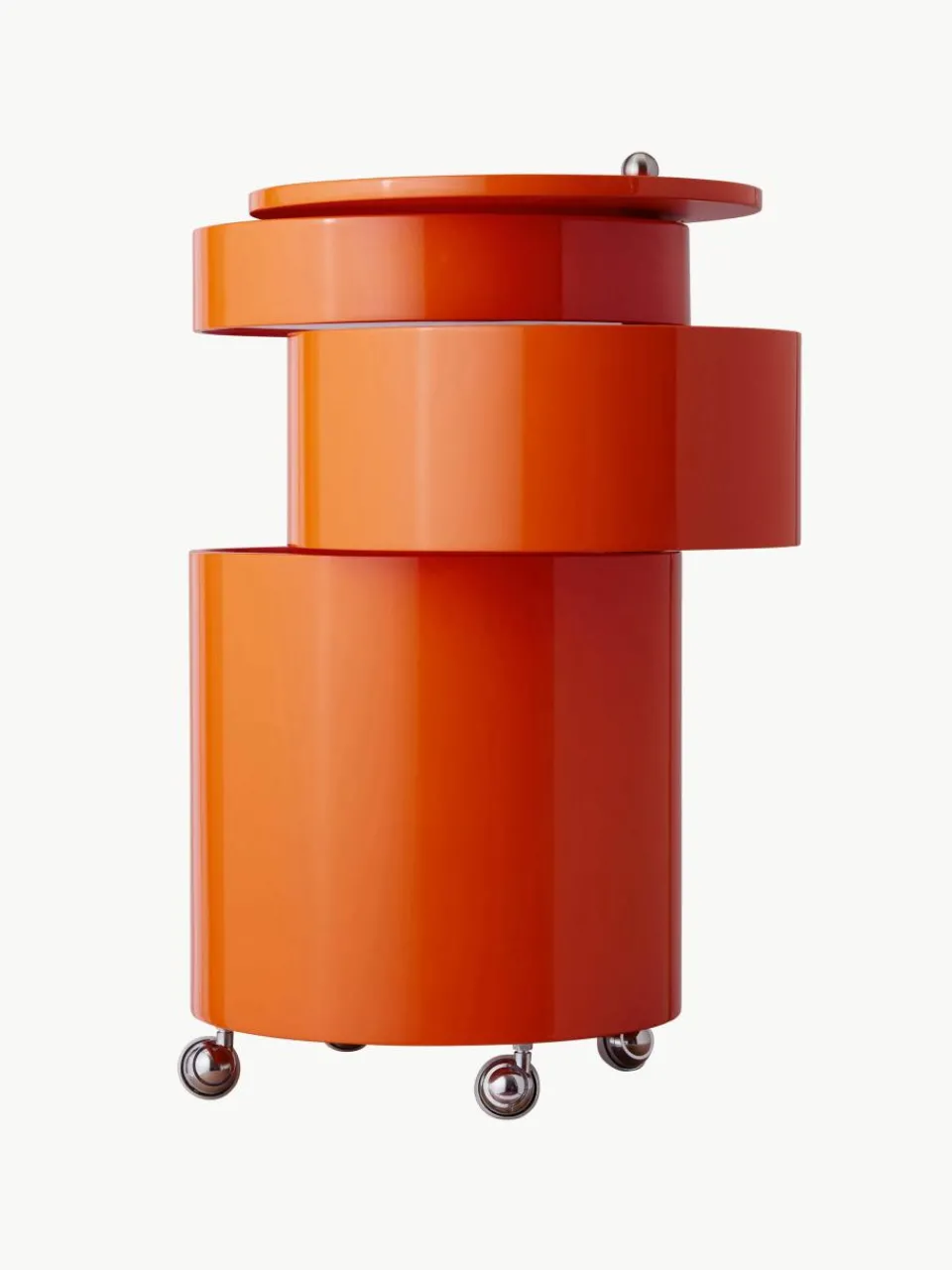 Ronde rolcontainer Barboy, design Verner Panton^Verpan Fashion