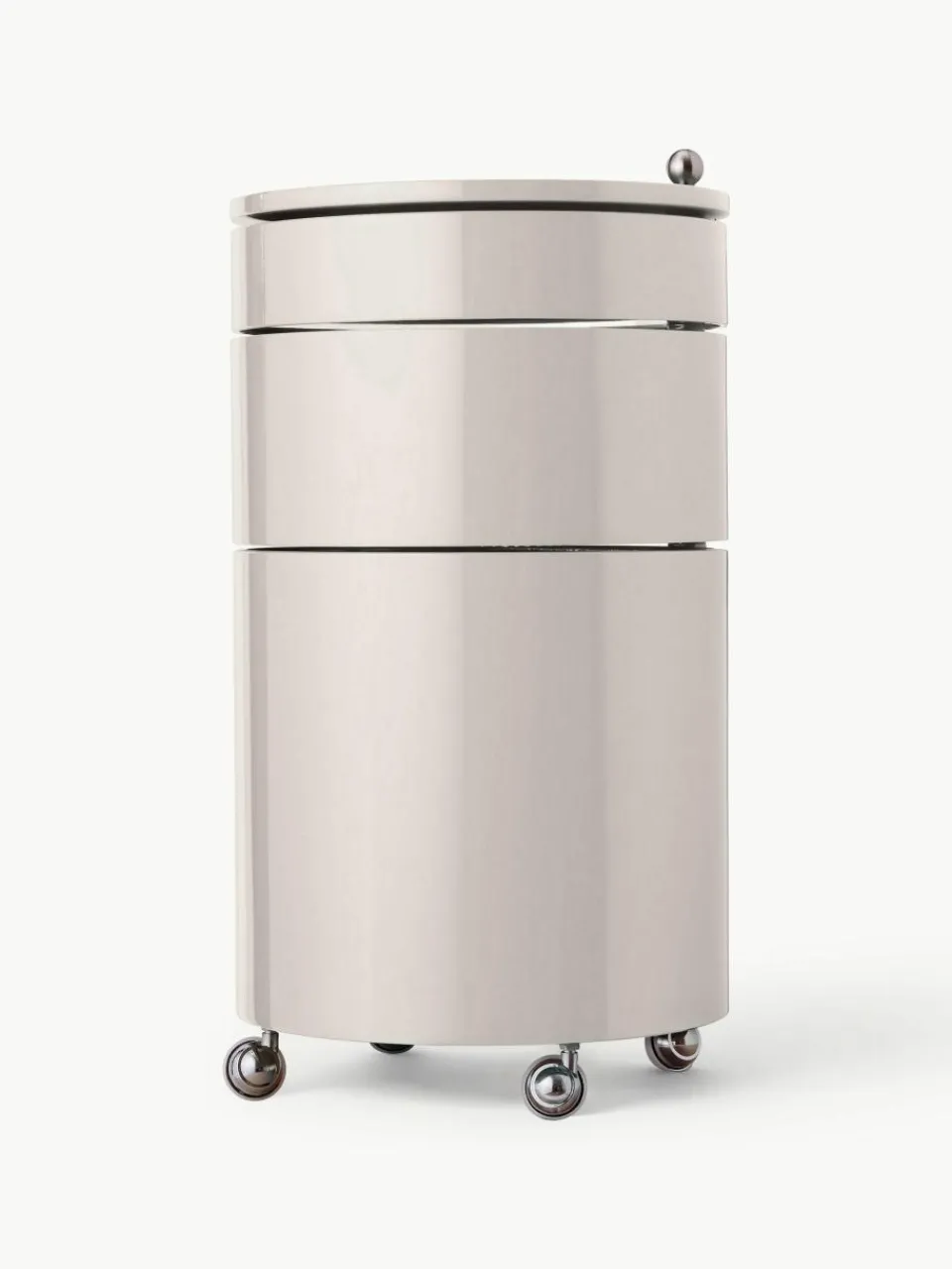Ronde rolcontainer Barboy, design Verner Panton^Verpan Hot