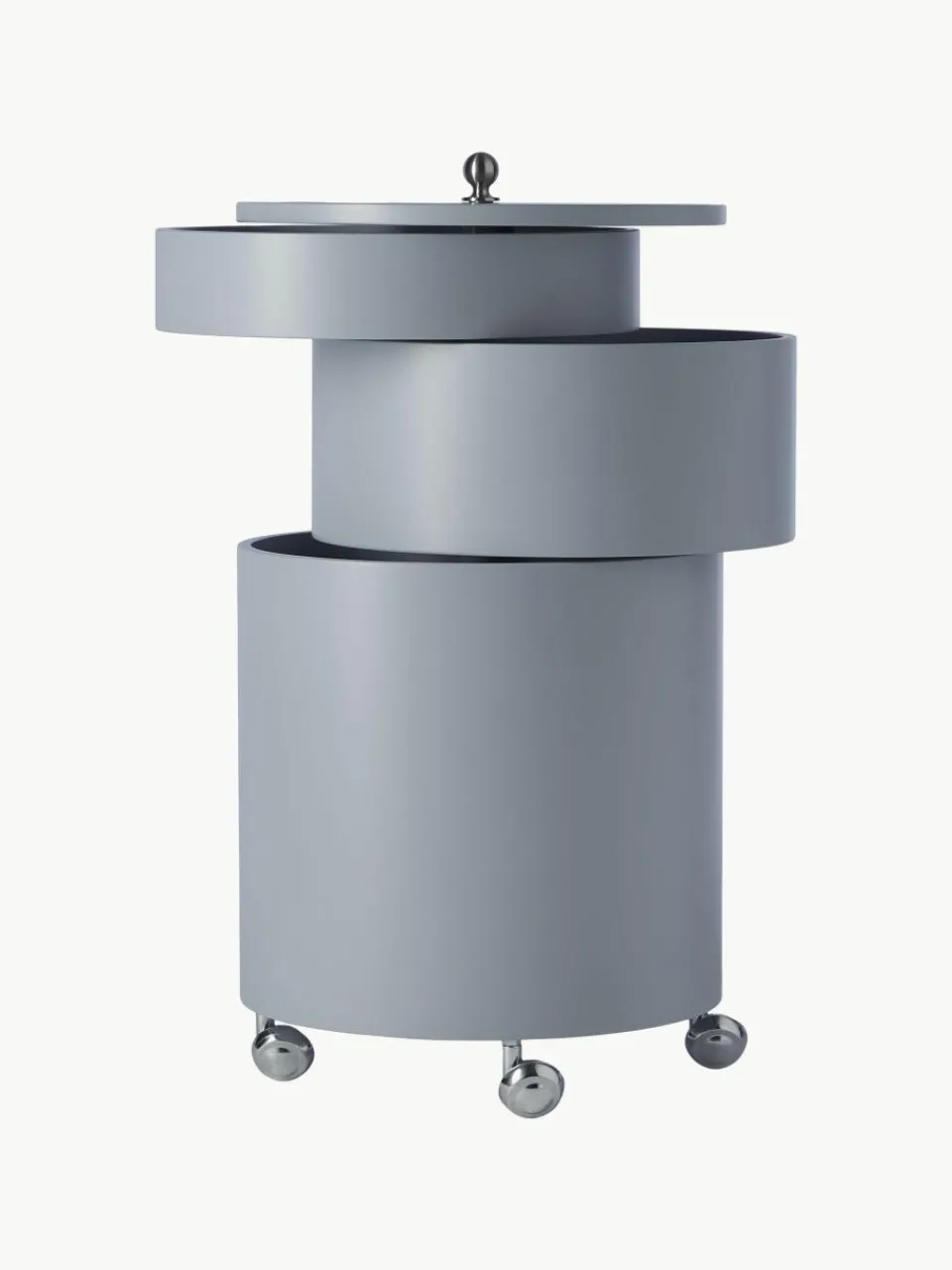 Ronde rolcontainer Barboy, design Verner Panton^Verpan Discount