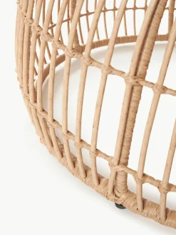 Ronde salontafel Costa met glazen tafelblad^Westwing Collection Online