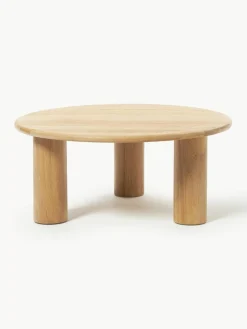 Ronde salontafel Didi van eikenhout^Westwing Collection Online