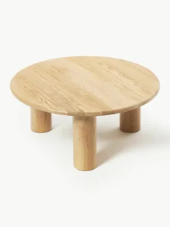 Ronde salontafel Didi van eikenhout^Westwing Collection Online