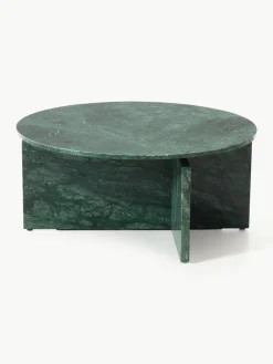 Ronde salontafel Marisa van marmer^Westwing Collection Hot