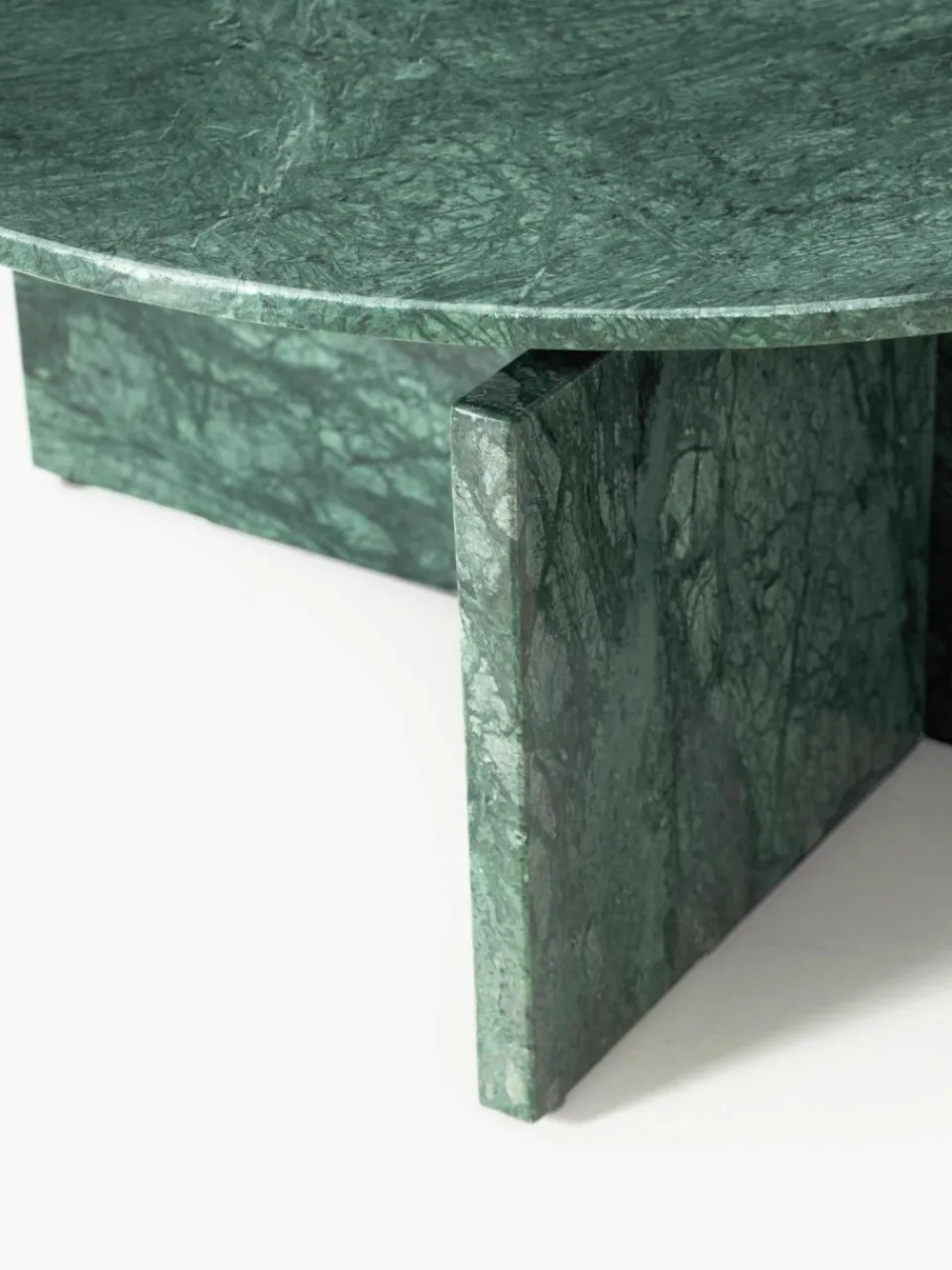 Ronde salontafel Marisa van marmer^Westwing Collection Hot