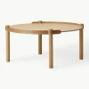 Ronde salontafel Woody van eikenhout^Cooee Design Online