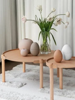 Ronde salontafel Woody van eikenhout^Cooee Design Online