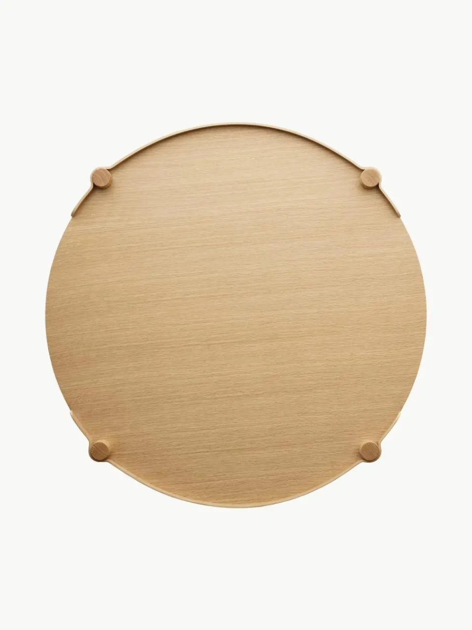 Ronde salontafel Woody van eikenhout^Cooee Design Online