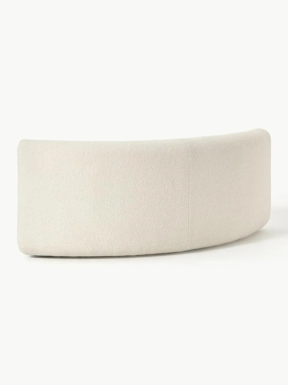 Ronde teddy hoekmodule Sofia^Westwing Collection Clearance