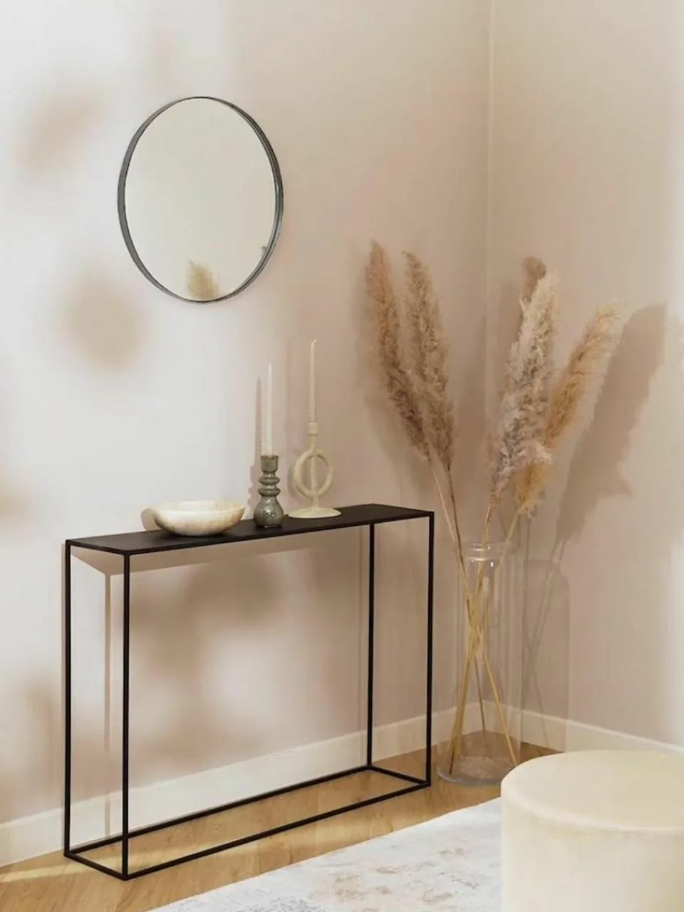 Ronde wandspiegel Lacie^Westwing Collection Discount