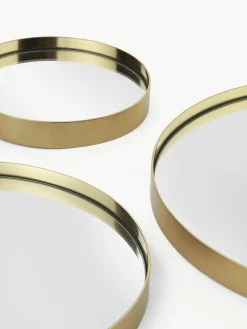 Ronde wandspiegelsset Lacie, set van 3^Westwing Collection Clearance