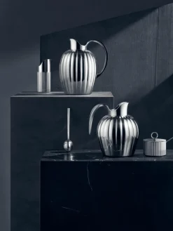 RVS melkkan Bernadotte met groefstructuur, 280 ml^GEORG JENSEN Sale