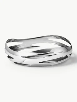 RVS opbergmand Cobra in organische vorm^GEORG JENSEN New