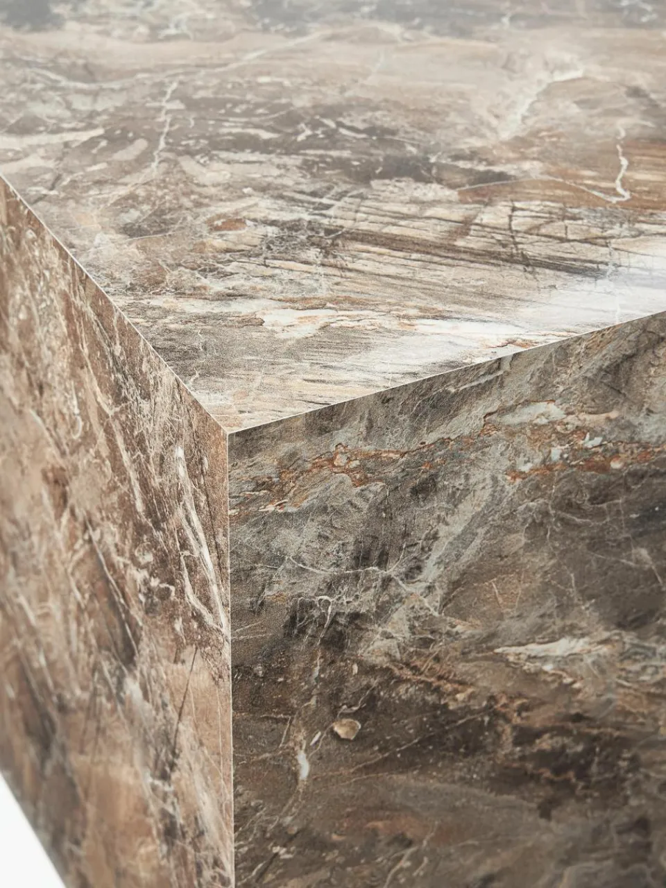 Salontafel Lesley met marmerlook^Westwing Collection Fashion