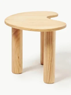 Salontafel Luppa van rubberhout in organisch vorm^Bloomingville Fashion