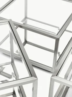 Salontafels Luigi met spiegelonderstel, set van 4^Kare Design Sale
