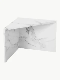 Salontafelset Vilma in marmerlook, 2-delig^Westwing Collection Discount