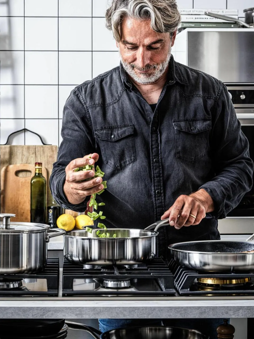 Sauteerpan met glazen deksel^KitchenAid Hot