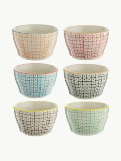 Schalen Carla met klein patroon, set van 6^Bloomingville Online