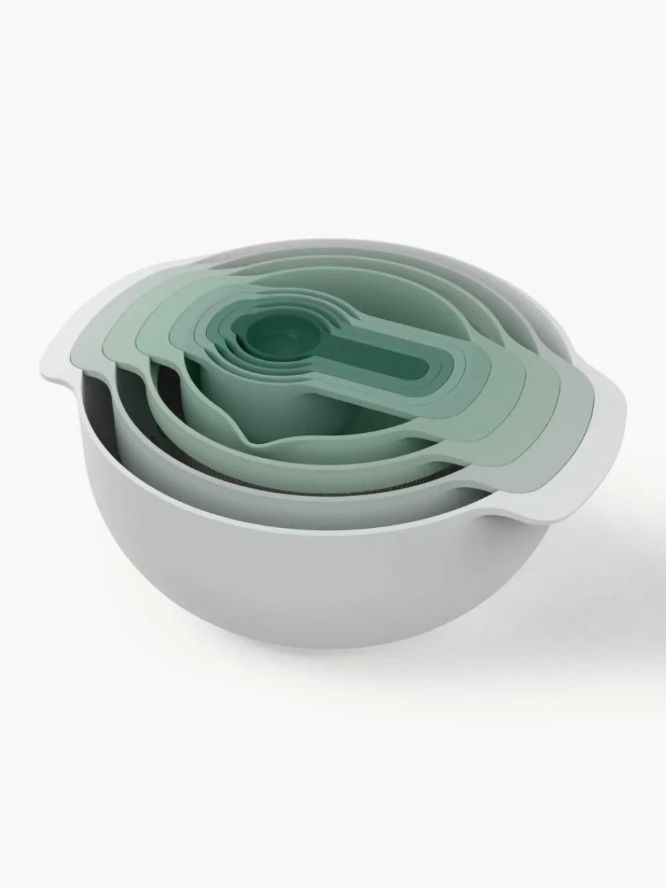 Schalen en maatlepels Nest Plus, set van 9^Joseph Joseph Hot