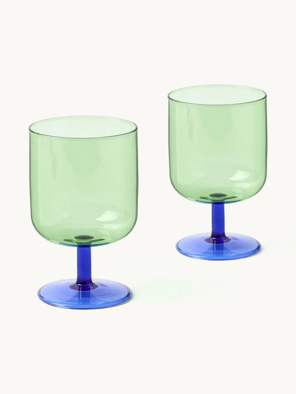 Schalen Torino uit borosilicaatglas, 2 stuks^Lyngby Hot