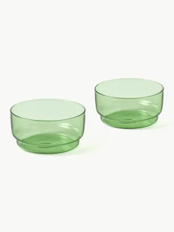 Schalen Torino uit borosilicaatglas, 2 stuks^Lyngby Discount